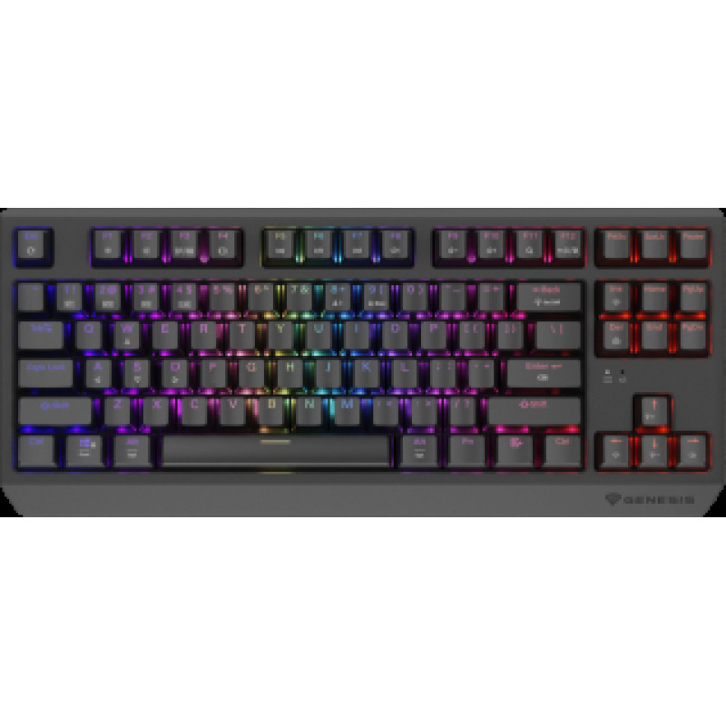 Klaviatūra Genesis Thor 230 TKL Outemu Red