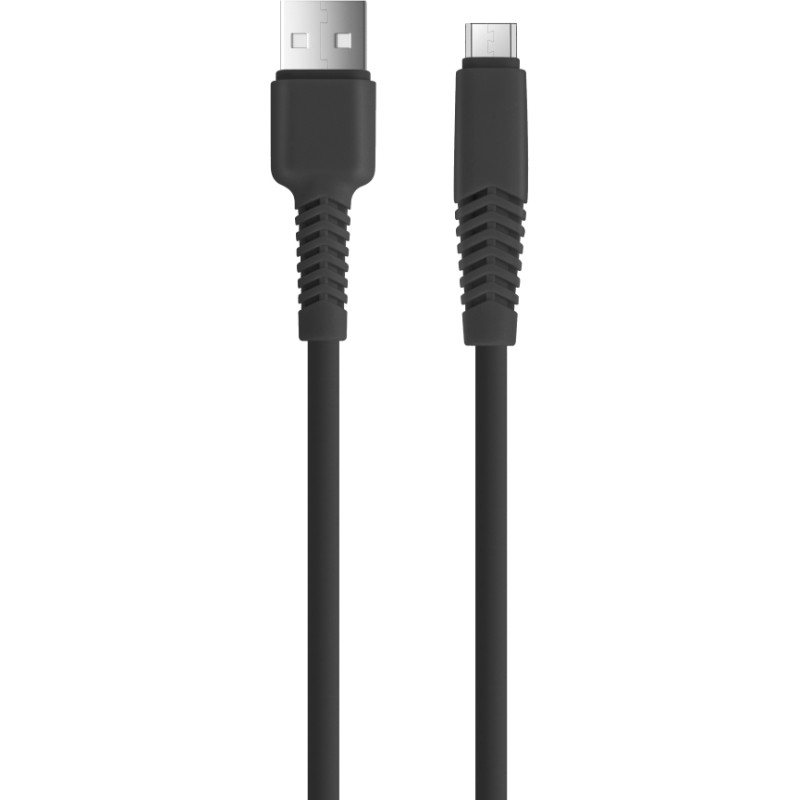Setty USB - micro cable 3 m 2A KSA-M-321 black