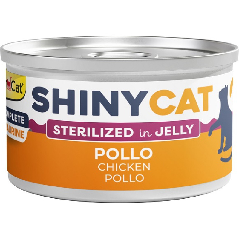 Gimborn Konservēta barība kaķiem  - Gimborn SHINYCAT JELLY STERILIZED CHICKEN 70g