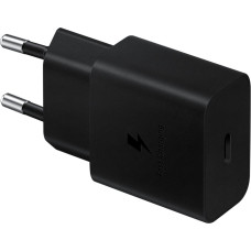 Samsung USB-C 15 W PD AFC sienas lādētājs, melns