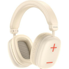 Awei słuchawki nauszne Bluetooth AT6     beżowy|off-white