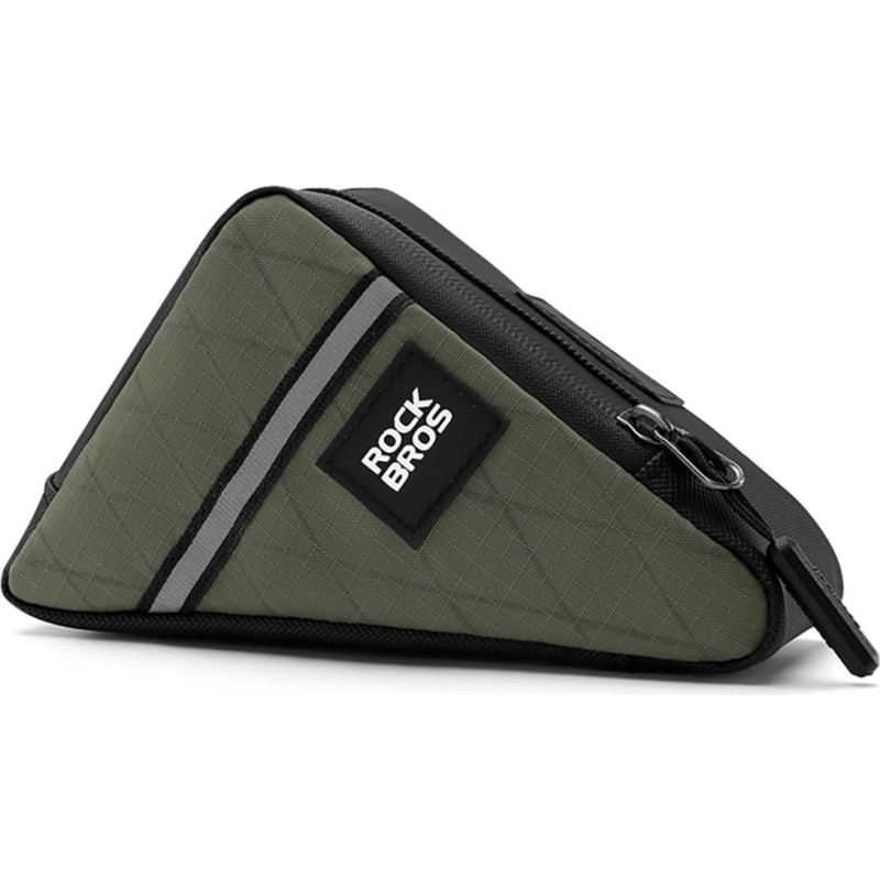 Rockbros Triangle Bike Frame Bag 0.3l - Green