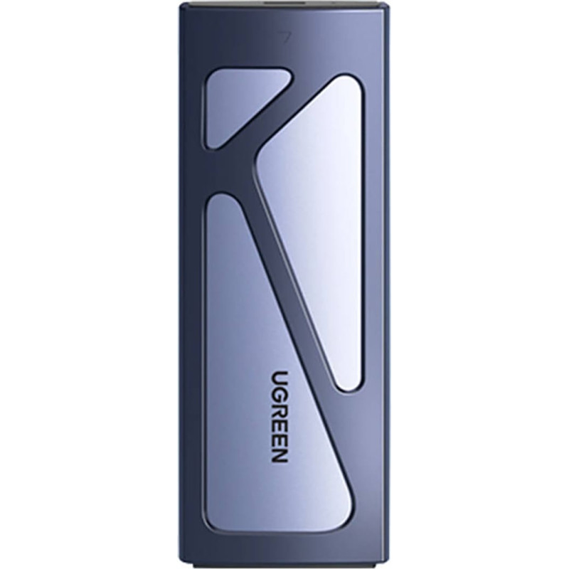 Ugreen M.2&nbsp;NVMe&nbsp;10&nbsp;Gbps diska slota futrālis + USB-C&nbsp;&mdash; USB-A/USB-C&nbsp;&mdash; USB-C kabelis&nbsp;&mdash; melns