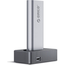 Orico IT18C3 dokstacija M.2 NVMe/SATA diskdzinim — pelēka