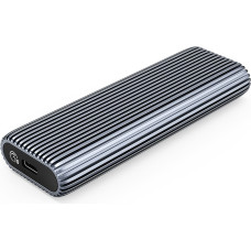 Orico AM2C3-G2 M.2 NVME USB-C diska futrālis — pelēks