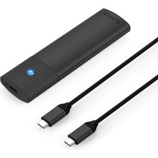 Orico PWM2-G2 M.2 NVME USB-C 10Gb/s diska korpuss — melns