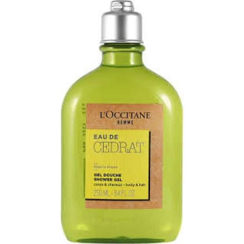 L'occitane Homme Eau De Cedrat Shower Gel 250 ml