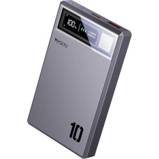 Benks Power bank 10000mAh YP61 - USB + Type C - magnetic, induction 15W dark grey