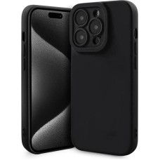 Fusion Softy izturīgs silikona aizsargapvalks Apple iPhone 13 melns