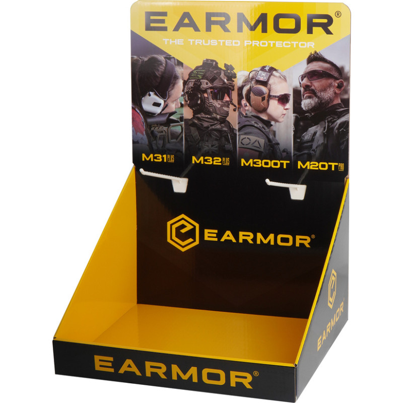 Earmor - Reklāmas stenda produktu ātra izvieto&scaron;ana - PDQ