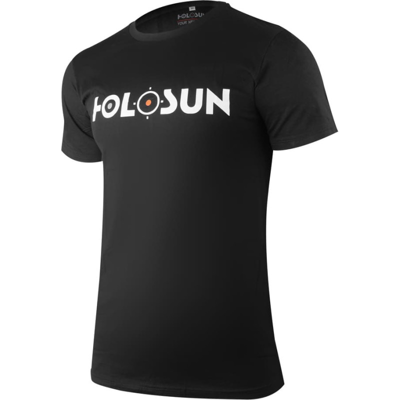 Holosun - T-krekls ar logotipu - melns (M)