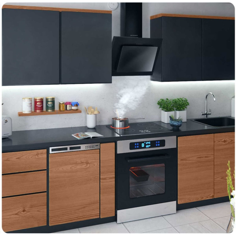 Berdsen Tvaika nosūcējs 60 cm BT-215 melns