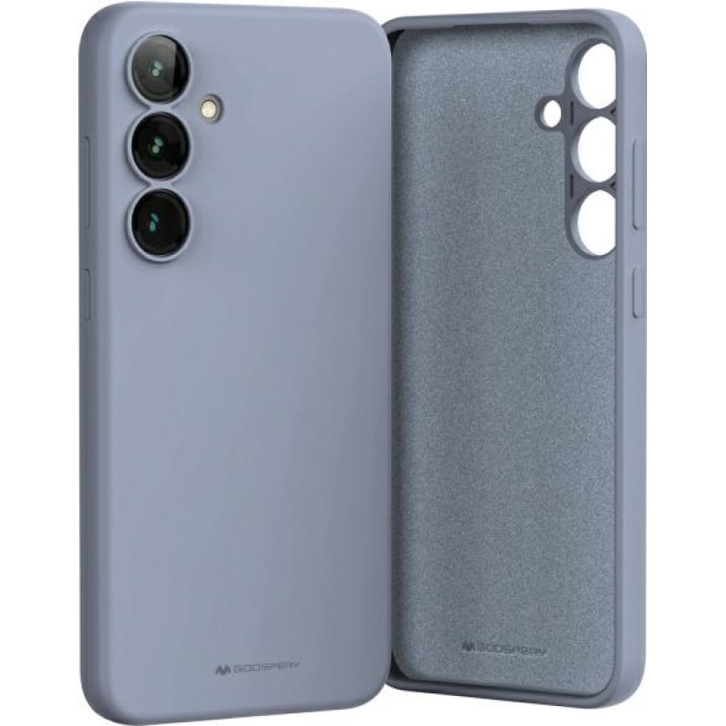 Mercury Silicone Samsung A16 A166        lawendowy szary|lavender gray