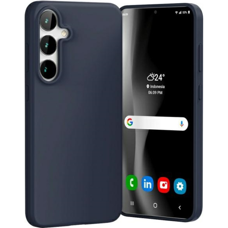 Mercury Soft Samsung S24 FE S721         granatowy|midnight blue