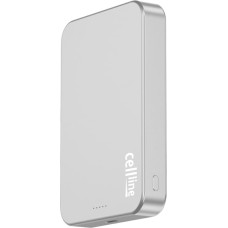 Beline Mini Powerbank Cellline MagSafe 10000mAh Qi2 15W CL-MBP-03 szary |grey Magnetic wireless mini powerbank