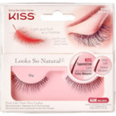 Kiss My Face Looks So Natural Lashes (1 pair) - False eyelashes for a natural look