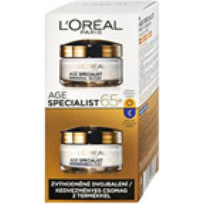 L´oréal Set of Day and Night Anti-wrinkle Age Special for 65+.