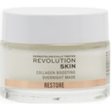 Revolution Skincare "Restore Collagen Boosting Overnight Mask - Nočn&iacute; kolagenov&aacute; maska" translates to "Restore Collagen Boosting Overnight Mask - Night Collagen Mask".