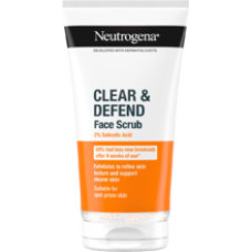 Neutrogena Clear & Defend Face Scrub - Peeling pro problematickou pleť