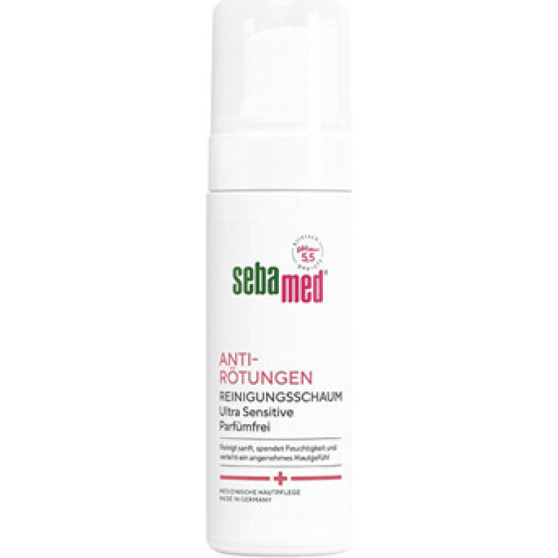 Sebamed Anti-Redness Gentle Cleansing Foam - Gentle cleansing foam.