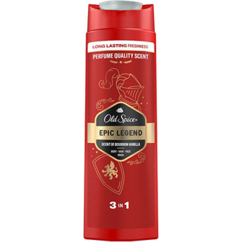 Old Spice Epic Legend Body-Hair-Face Wash - Sprchový gel