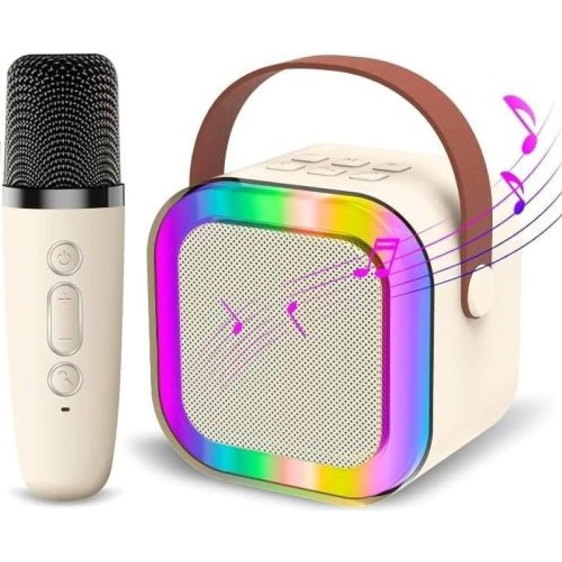 Blackmoon K12 Bluetooth Karaoke skaļrunis ar mikrofonu RGB