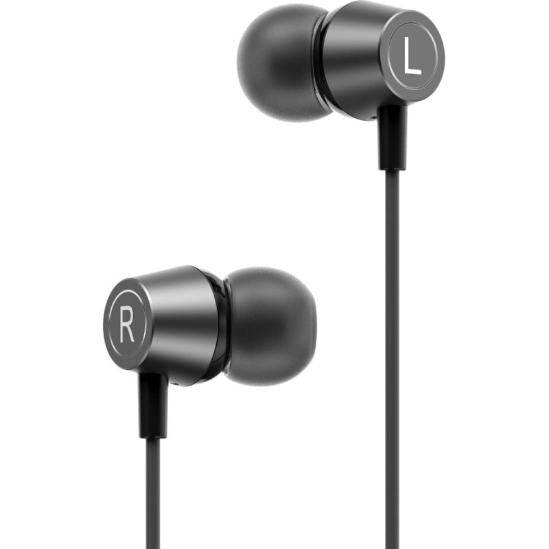 XO wired earphones EP59 jack 3,5mm black