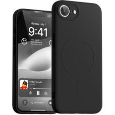 Etui Mercury Semi-Silicone MagSafe do     iPhone 16e czarny
