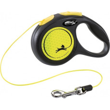 Flexi Inerces pavada suņiem : Trixie Flexi New CLASSIC Neon, cord leash, XS: 3 m, black|neon