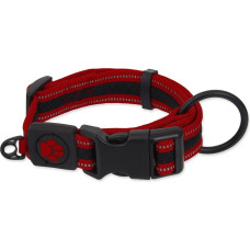 Placek Kakla siksna - Placek Active Dog Collar Fluffy M red 2,5x33-48cm
