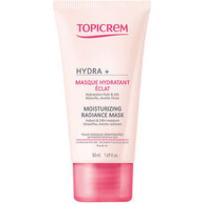 Topicrem HYDRA+ Moisturizing Radiance Mask - Nourishing mask for dry skin.