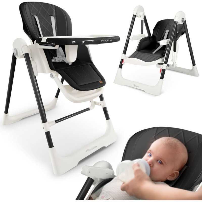 Nukido Elite melns baro&scaron;anas krēsls