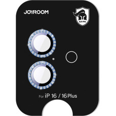 Joyroom iPhone 16/16 Plus objektīva aizsargstikls - zils