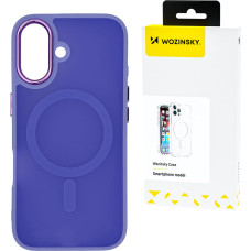 Wozinsky Samsung Galaxy S24 FE modes maciņš ar MagSafe tehnoloģiju - violets