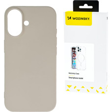 Wozinsky Silikona maciņš Samsung Galaxy S24 FE silikona maciņam - bēšs