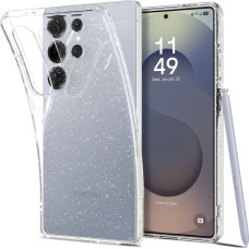 Spigen Samsung Galaxy S25 Ultra šķidro kristālu maciņš - caurspīdīgs, mirdzošs