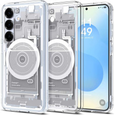 Spigen Samsung Galaxy S25 Zero One Ultra Hybrid Magnet maciņš - balts