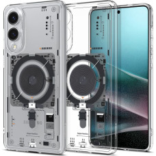 Spigen Samsung Galaxy S25 Edge vāciņš ar īpaši hibrīda Mag apdruku un MagSafe pārklājumu - caurspīdīgs