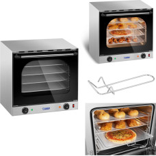 Royal Catering Konvekcijas krāsns, 4 līmeņi, 2400 W + 4 paplātes