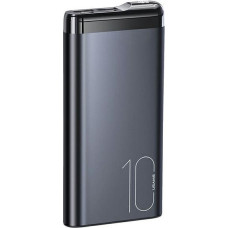 USAMS Powerbank PB55 10000mAh 2xUSB wyświetlacz LED szary|grey 10KCD14801 (US-CD148) aluminium