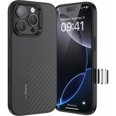 Benks Montage Magnetic Armor Pro Kevlar Case Metal Frame 600D+1500D (MF66) for Iphone 16 Pro Max black