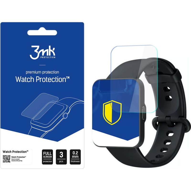 Redmi Watch 3 - 3mk Watch Protection™ v. ARC+ screen protector