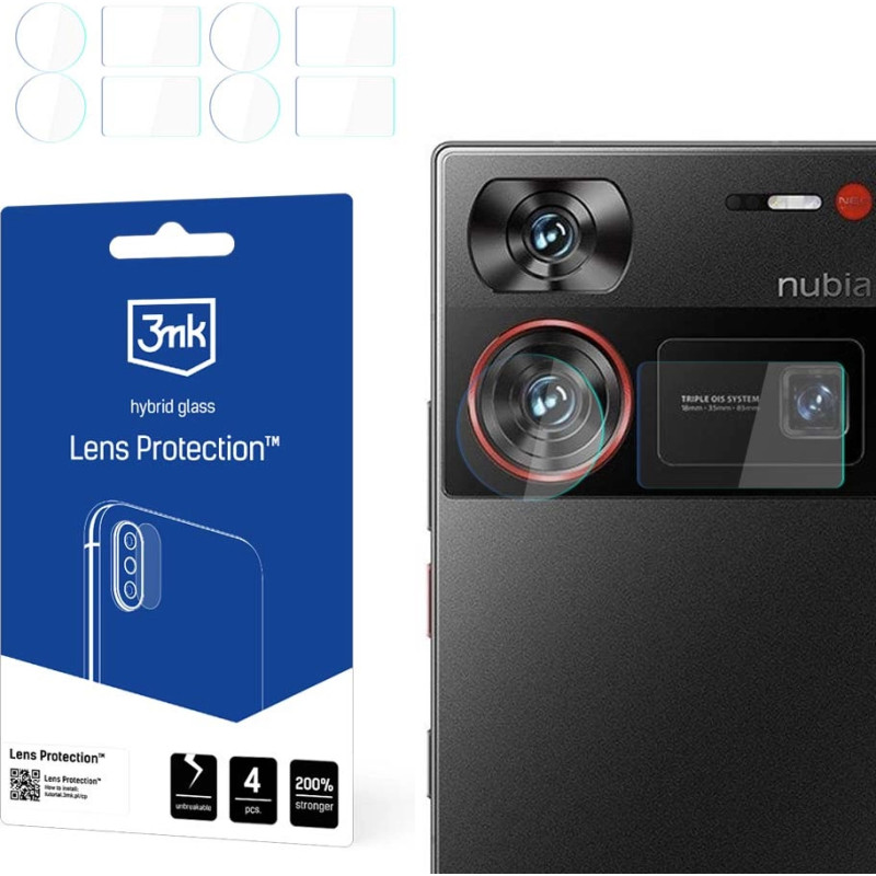 3Mk Protection 3mk Lens Protection&acirc;&cent; hybrid camera glass for Nubia Z60 Ultra