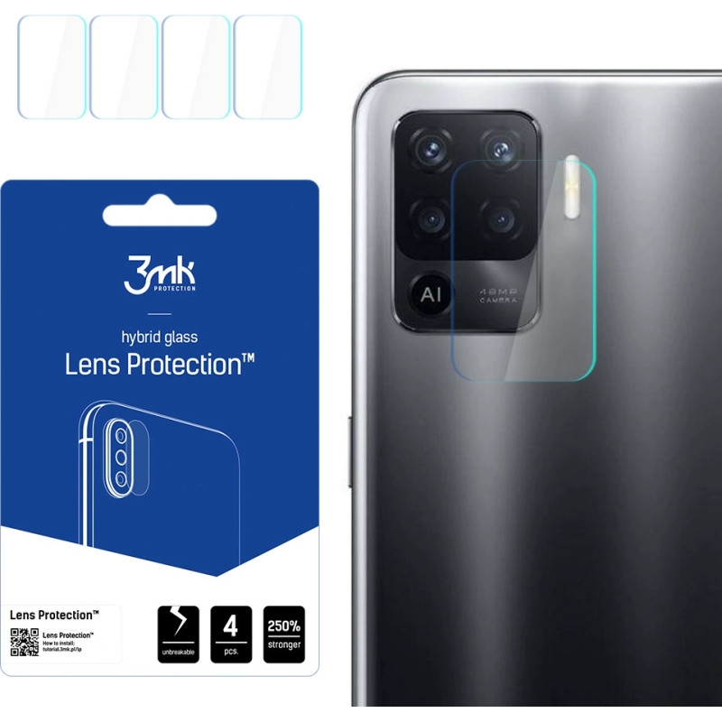 3Mk Protection 3mk Lens Protection&acirc;&cent; hybrid camera glass for Oppo Reno 5 Lite