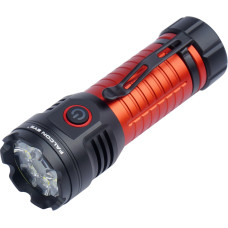 Falcon Eye - Rokas lukturītis Omega 3K - Stroboskopisks - 3000 lm - Melns/Sarkans - FHH0143