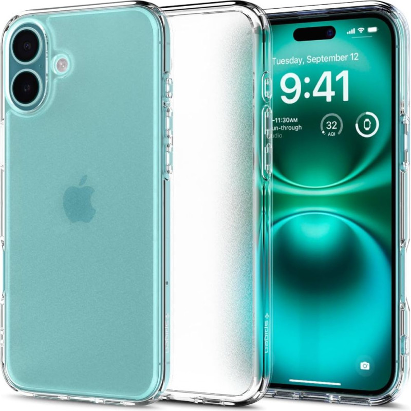Spigen Aizsargvāciņš iPhone 16 Ultra Hybrid tālrunim - caurspīdīgs