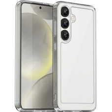 Hurtel Xiaomi Redmi Note 14 Pro 5G kosmosa maciņš ar gēla rāmi - caurspīdīgs