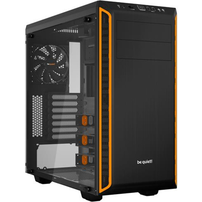 be quiet  Pure Base 600 window  orange  ATX  M-ATX  mini-ITX case
