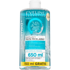 Eveline FaceMed+ Matējošs micelārais ūdens 650 ml