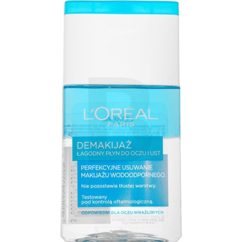 L&acute;or&eacute;al Paris dvouf&aacute;zov&yacute; odličovač Eye & Lip Express Make-Up Remover 125 ml